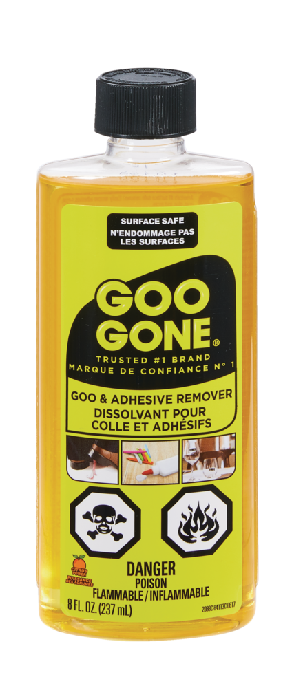 Goo Gone Adhesive Remover Ounce Surface Safe Adhesive