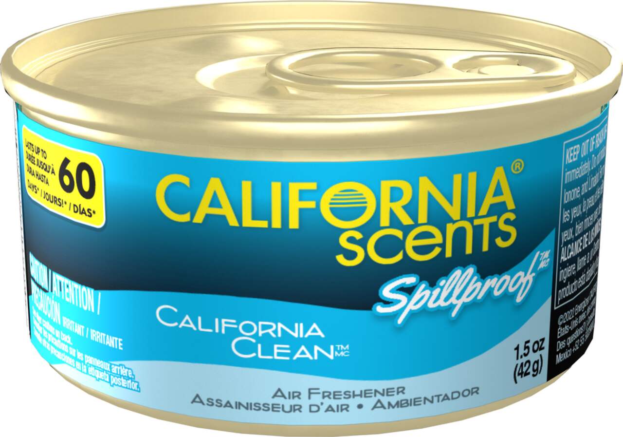 California Scents Organic Spillproof Air Freshener Tin, Assorted