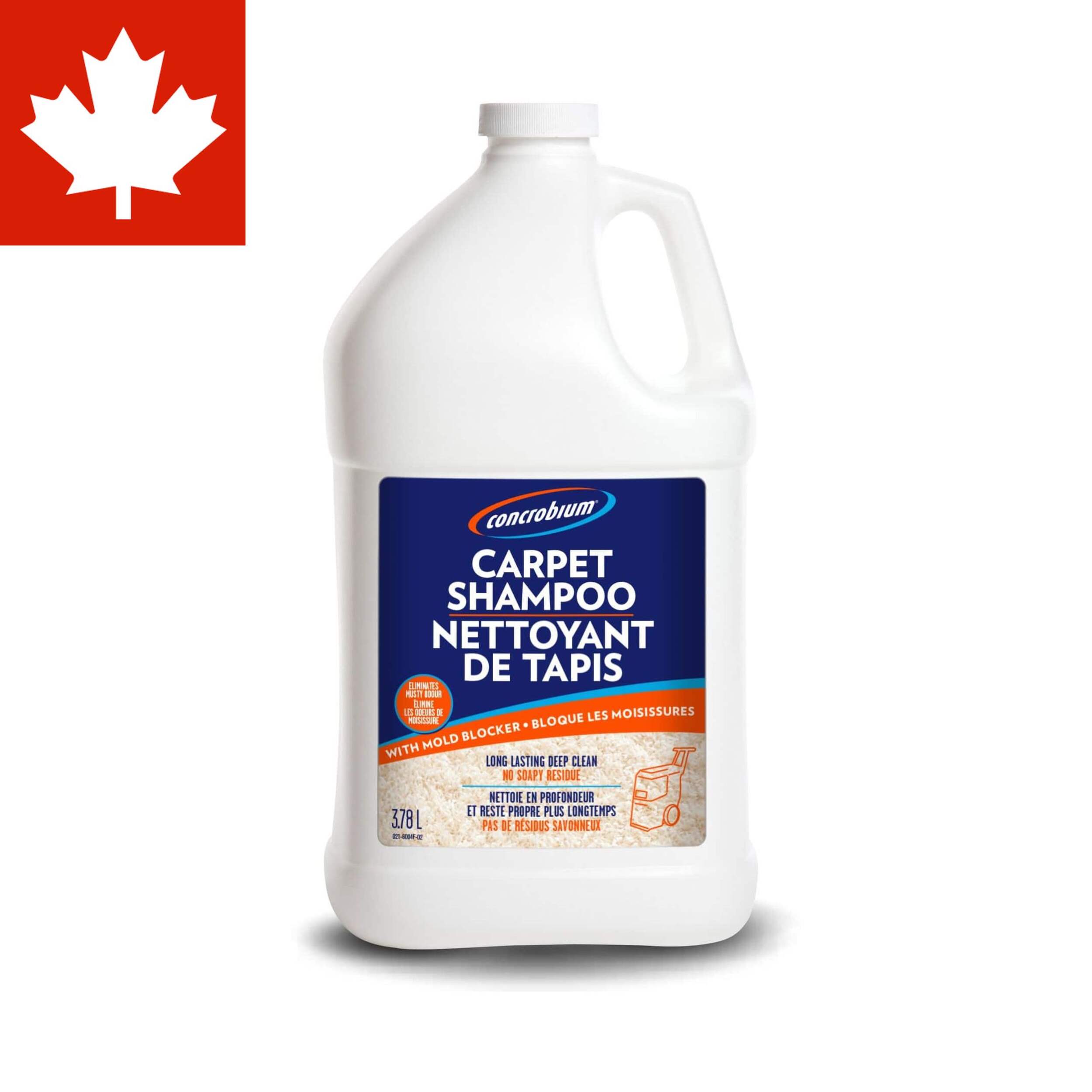 Concrobium Carpet Shampoo with Mold Blocker, 3.78-L Front_Flat