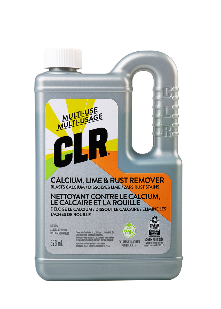CLR Metal Clear, Cleans and Shines Porcelain, Chrome, Stainless Steel and  Aluminum, 12-Ounce Bottle