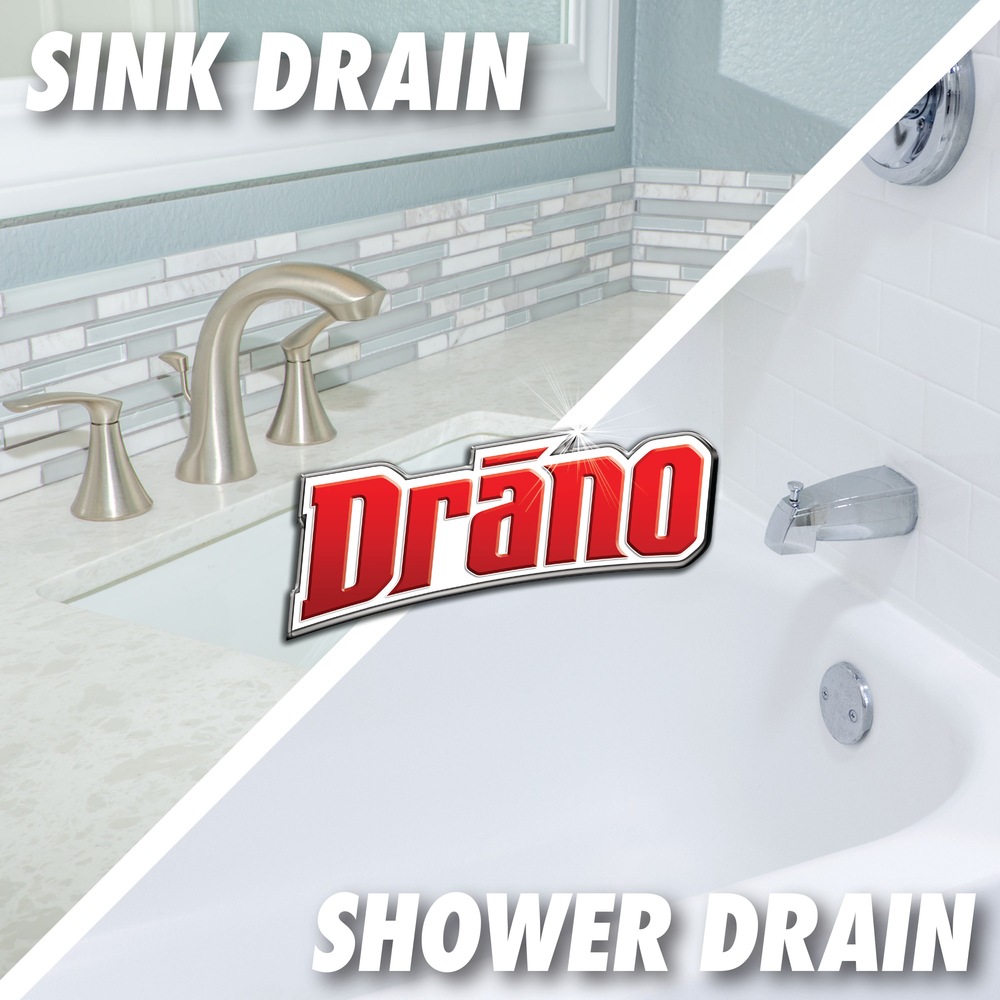 Drano Max Gel Pro Strength Drain Cleaner & Clog Remover, 900 ...