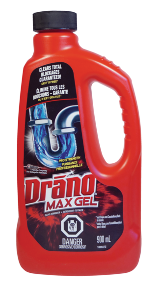 Drano Max Gel Pro Strength Drain Cleaner & Clog Remover, 900-ml | Canadian  Tire