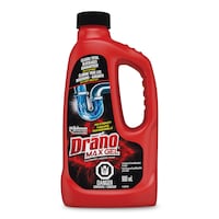 Drano Max Gel Pro Strength Drain Cleaner & Clog Remover, 900-ml