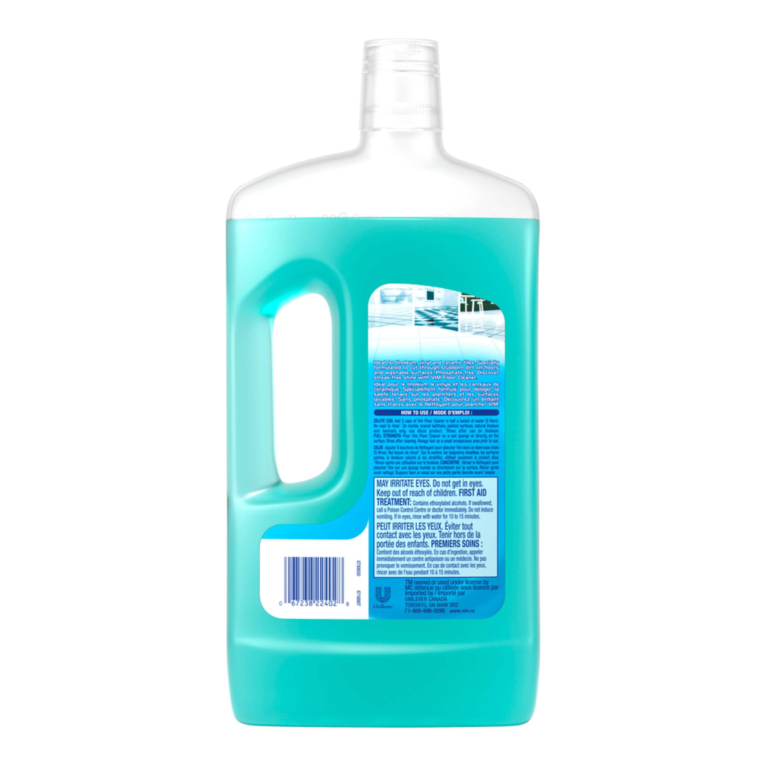 Vim MultiPurpose Streak Free Floor Cleaner, 1L Canadian Tire