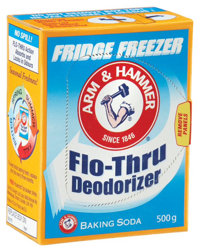 Bicarbonate de soude désodorisant pour réfrigérateur et congélateur Arm