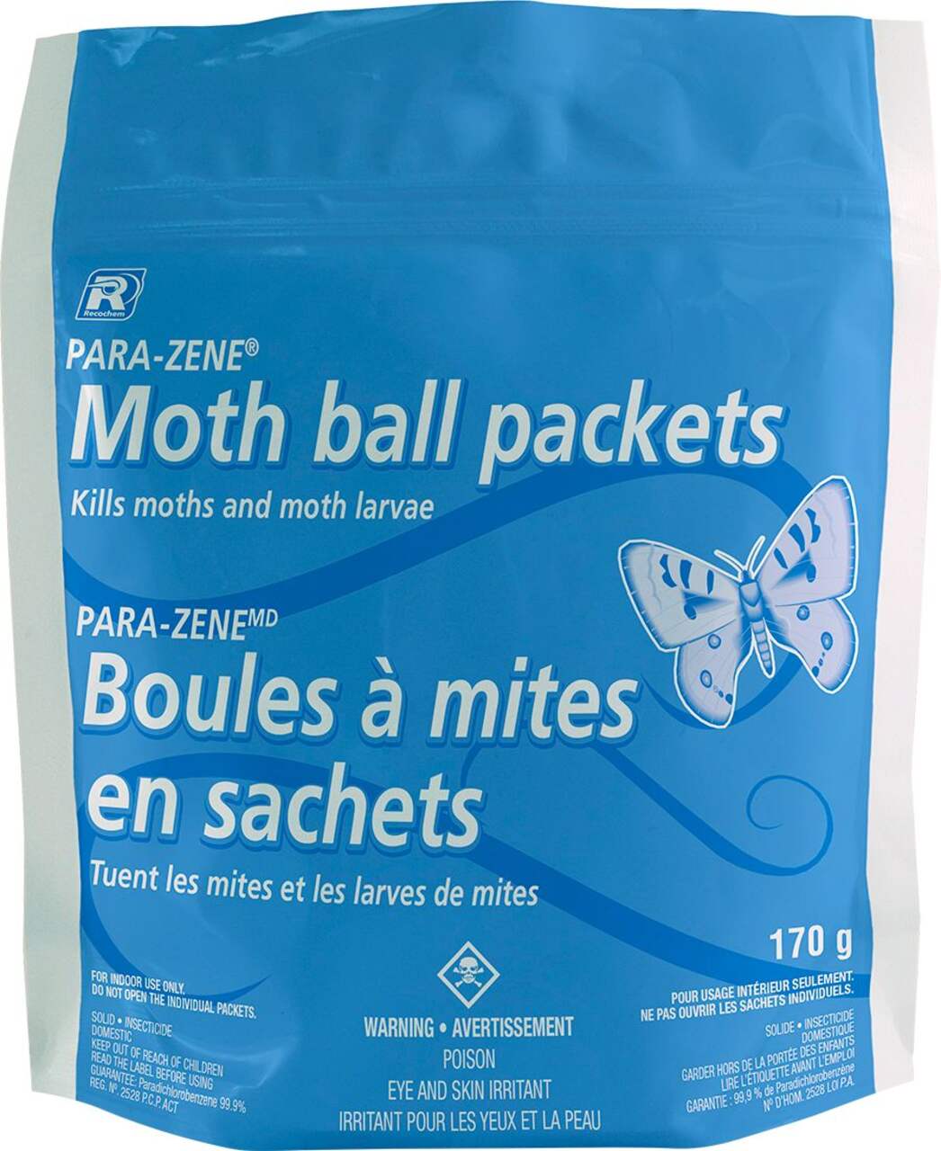 Sachets de boules de mites Recochem PARA-ZENE, 170 g