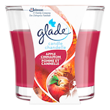 Glade Scented Candle, Apple Cinnamon