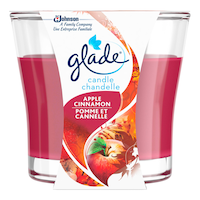 Glade Scented Candle, Apple Cinnamon