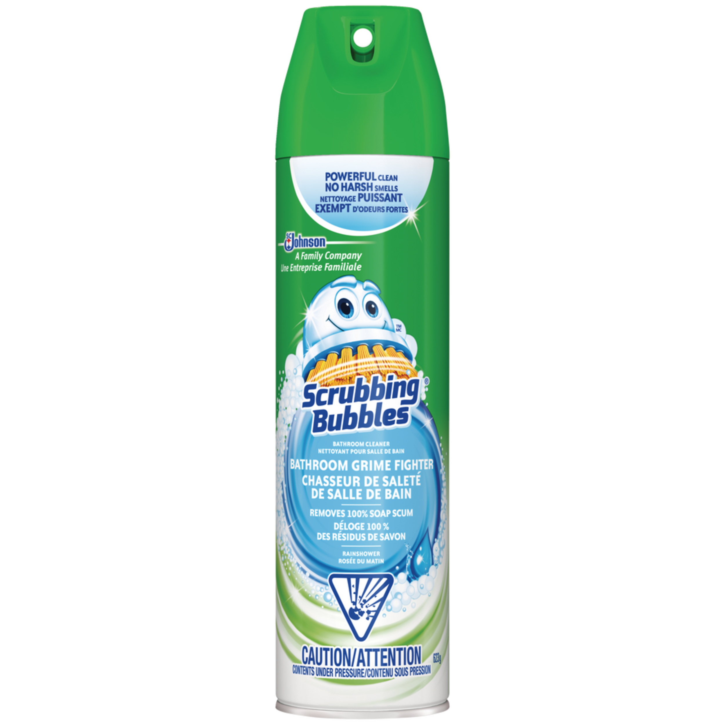 Nettoyant désinfectant en aérosol Scrubbing Bubbles Chasseur de saleté de salle de bain, 946 mL Front_Flat
