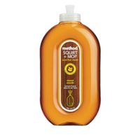 method Wood Squirt + Mop Floor Cleaner, Biodegradeable, Almond Scent, 739-mL