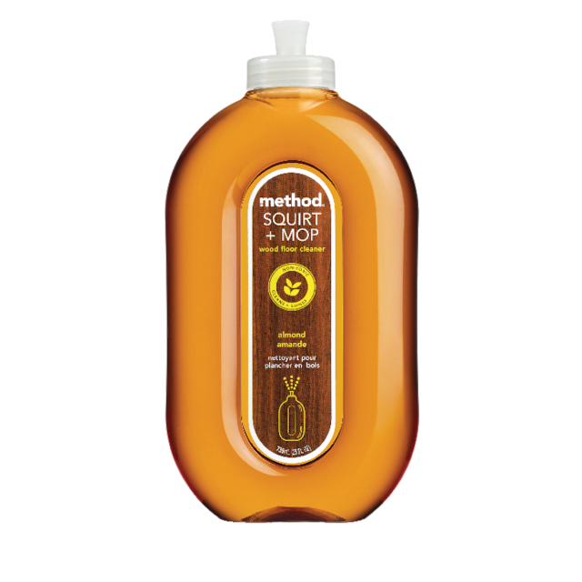 method Wood Squirt + Mop Floor Cleaner, Biodegradeable, Almond Scent, 739mL Canadian Tire