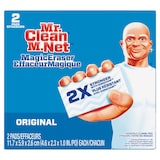 Mr. Clean Magic Eraser Original, Cleaning Pads with Durafoam, 2 count Front_Flat