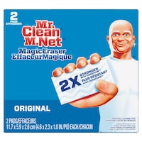 Tampons nettoyants Effaceur magique M. Net original avec Durafoam, paq. 2 Front_Flat