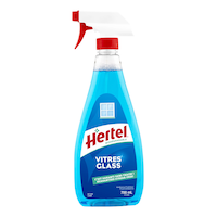 Hertel Glass and Window Cleaner, Biodegradeable, 700-mL