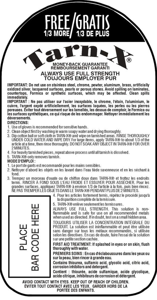 TarnX Wipe & Rinse Tarnish Remover, 473mL Canadian Tire