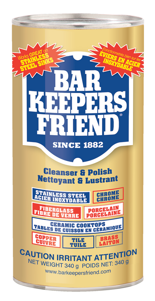 Bar Keepers Friend MultiPurpose Powder Cleanser & Polish, 340g