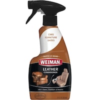 Weiman Leather Cleaner and Conditioner Spray, 355-mL Front_Flat