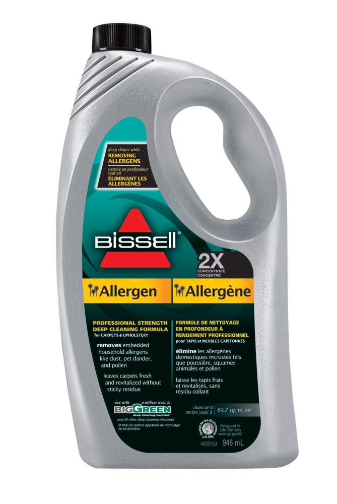 Bissell 2X Concentrated Allergen Deep Cleaning Formula for Carpets