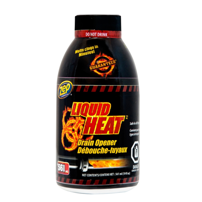 Zep Commercial Liquid Heat Drain Cleaner, 19 oz Canadian Tire