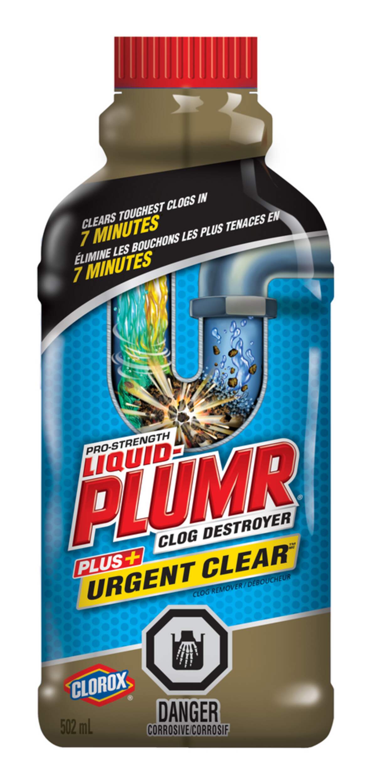 LiquidPlumr Pro Strength Urgent Clear Clog Remover, 502mL Canadian Tire