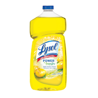Lysol Power & Free Multi-Surface Cleaner, Lemon, 1.2-L
