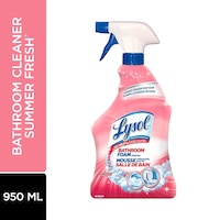 Lysol Bathroom Foam Cleaner/Spray, Sunshine Fresh Scented, 950-ml