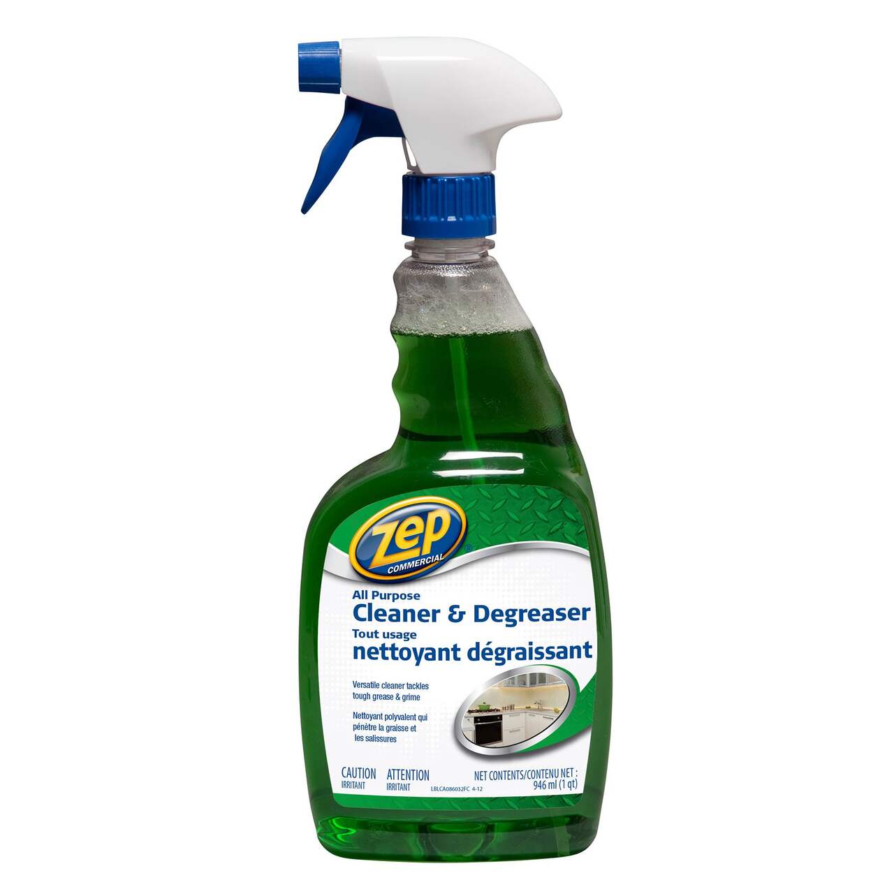  Zep Grout Cleaner and Brightener - 32 oz (Case of 2) - ZU104632  - Deep Cleaning Formula Removes Old Stains From Grout : Health & Household