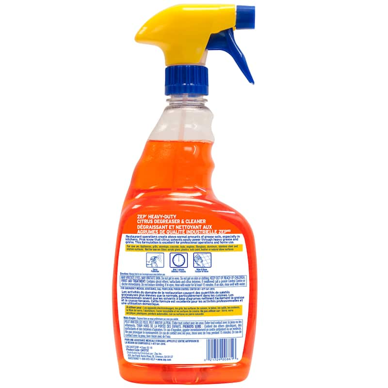 Zep Heavy-Duty Cleaner & Degreaser, Citrus Scent, 946-mL | Canadian Tire