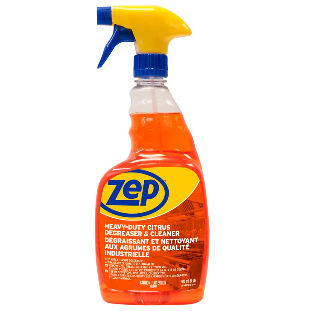 Zep Heavy-Duty Cleaner & Degreaser, Citrus Scent, 946-mL