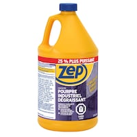 Nettoyant-dégraissant concentré industriel Zep, pourpre, 3,7 L Back_Flat