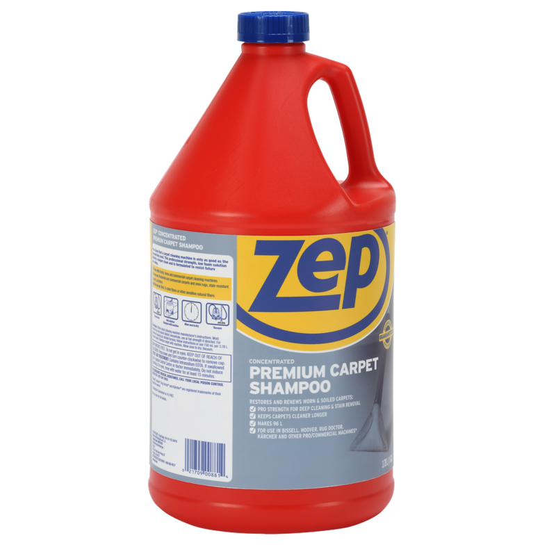 Zep Concentrated Premium Carpet Shampoo, 3.7L Canadian Tire