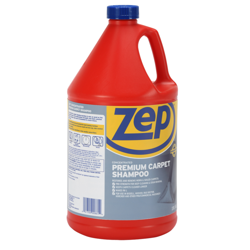 Zep Concentrated Premium Carpet Shampoo, 3.7L Canadian Tire