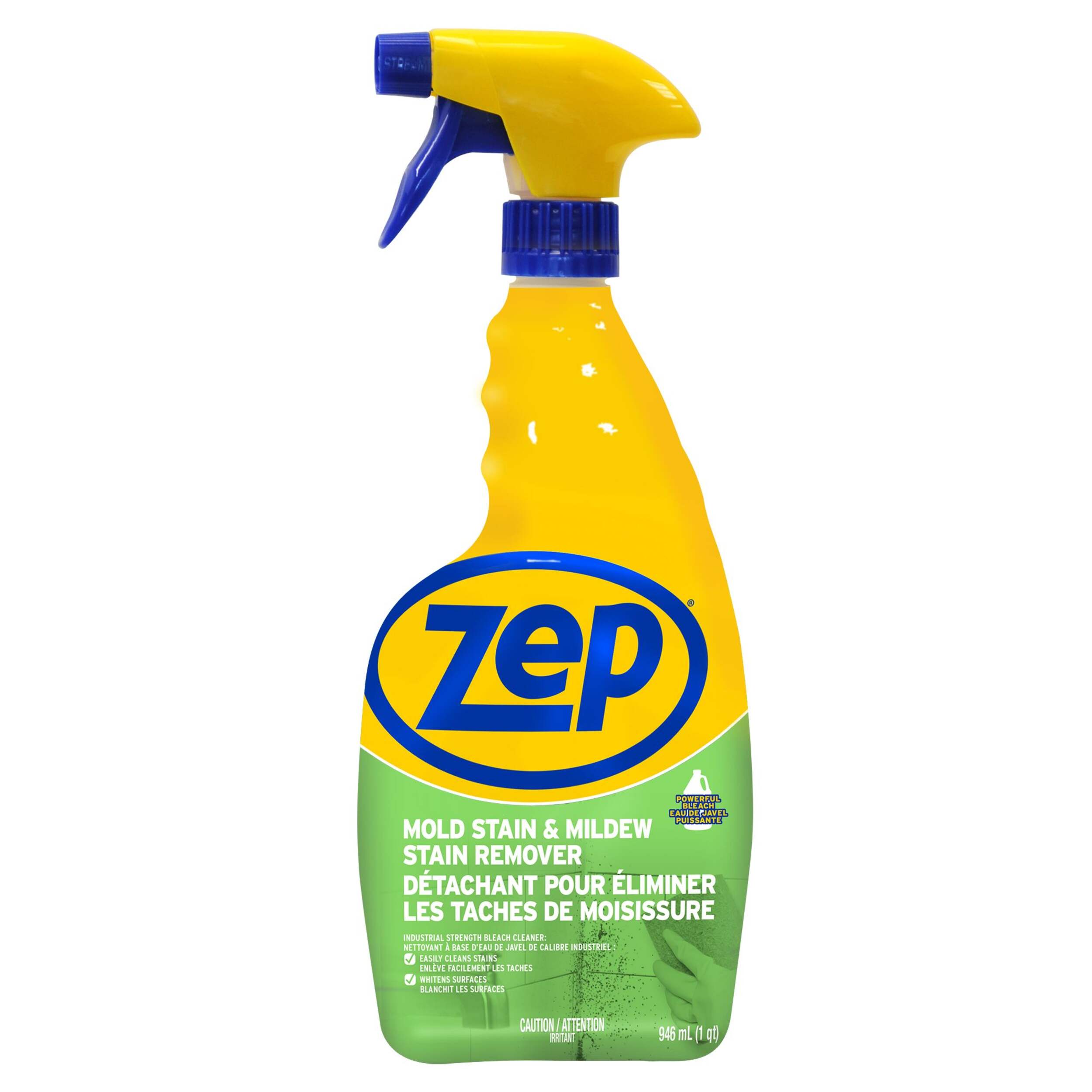 Zep Mold & Mildew Stain Remover Spray, 946-mL Front_Flat