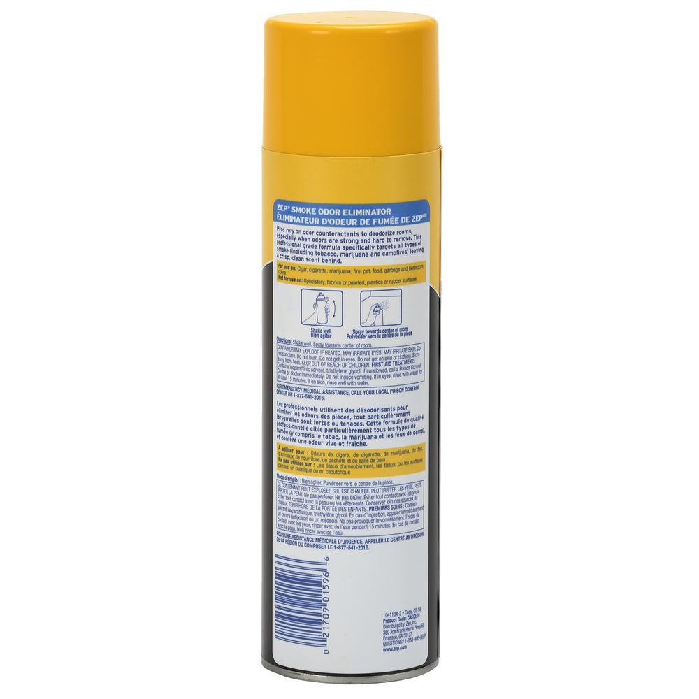 Zep Smoke Odour Eliminator Spray, 473mL Canadian Tire
