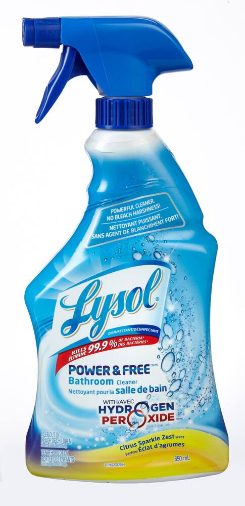 Lysol Power And Free Citrus Sparkle Cleaner 828 Ml Canadian Tire