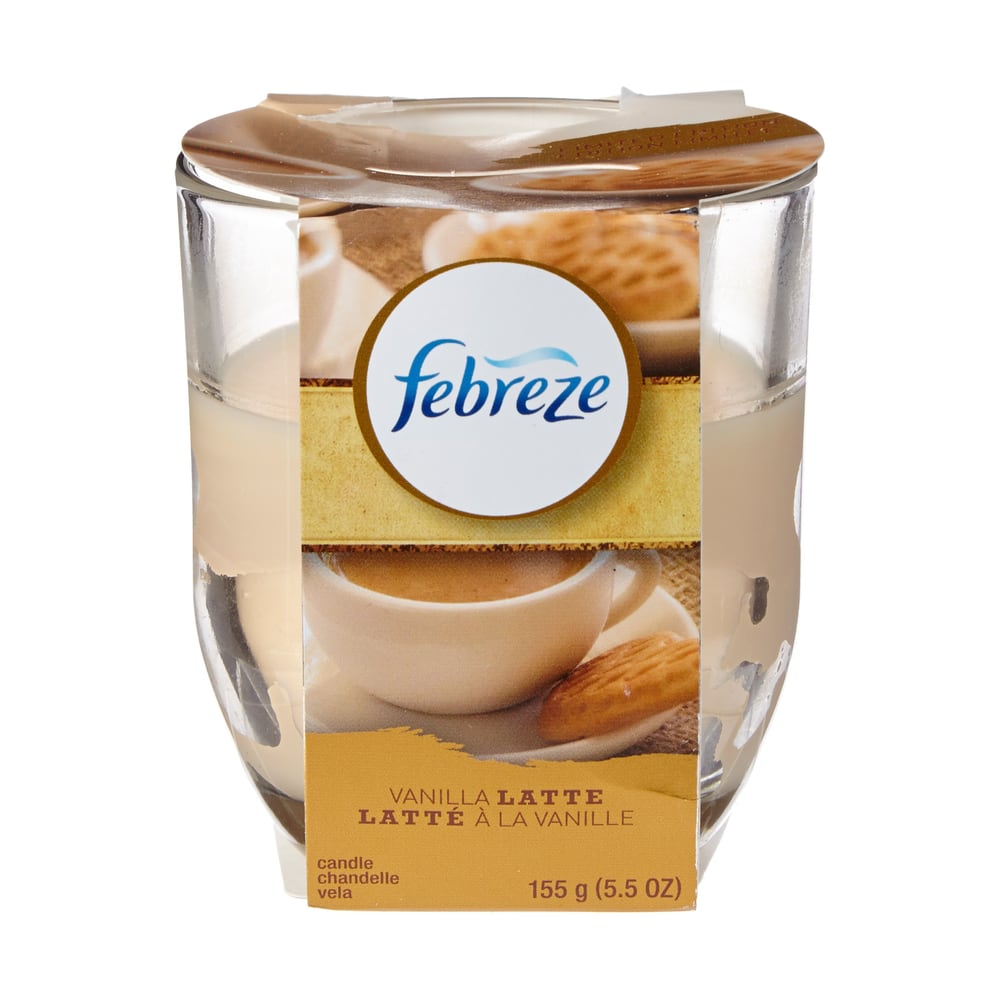 febreze vanilla candle