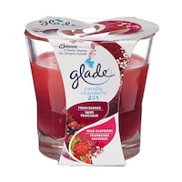 Glade 2-in-1 Berries & Raspberry Candle