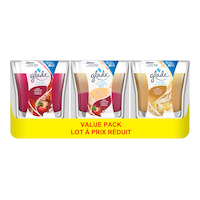 Glade Mixed Variety Candles, 3-pk Front_Flat