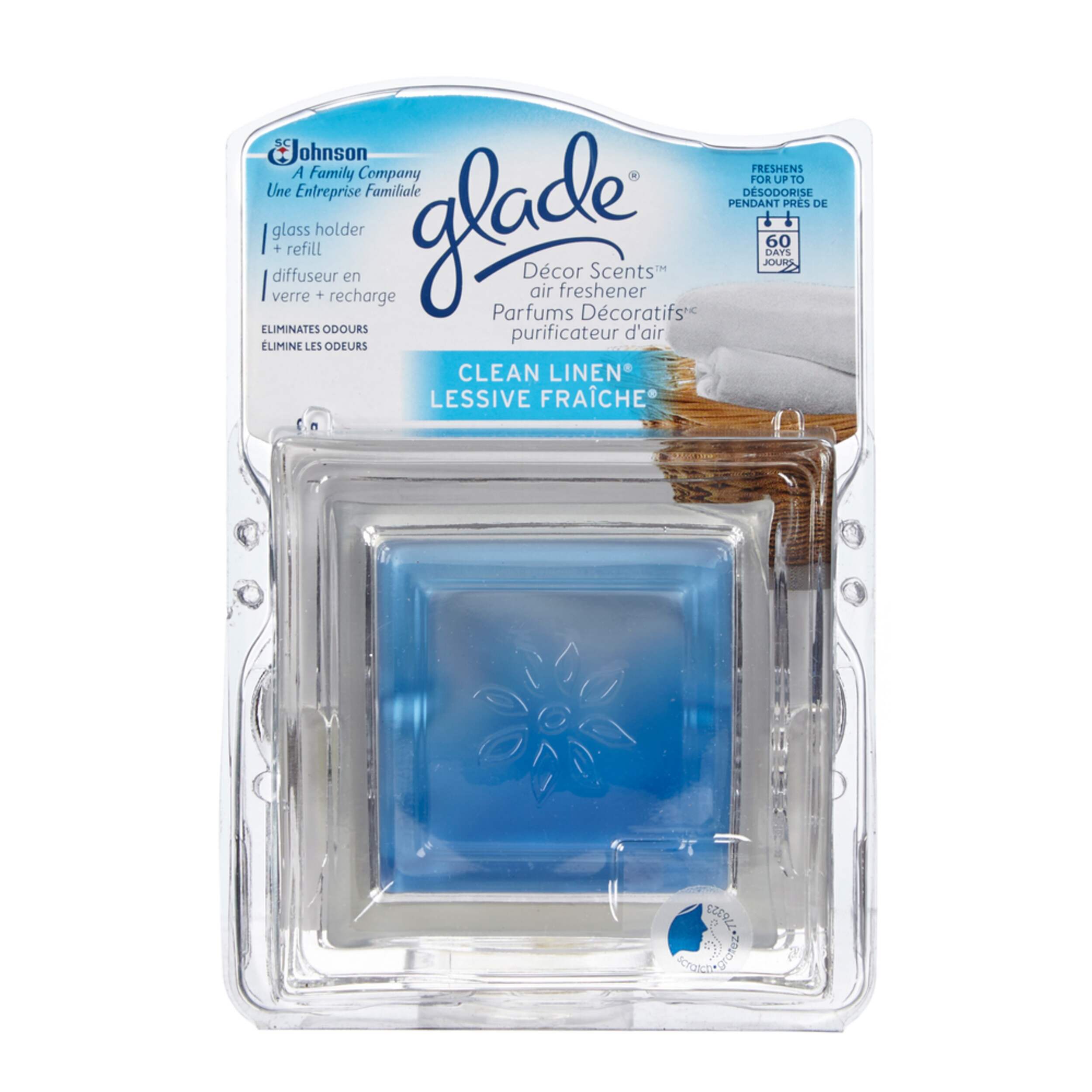 Glade Décor Scents Holder, Clean Linen Canadian Tire
