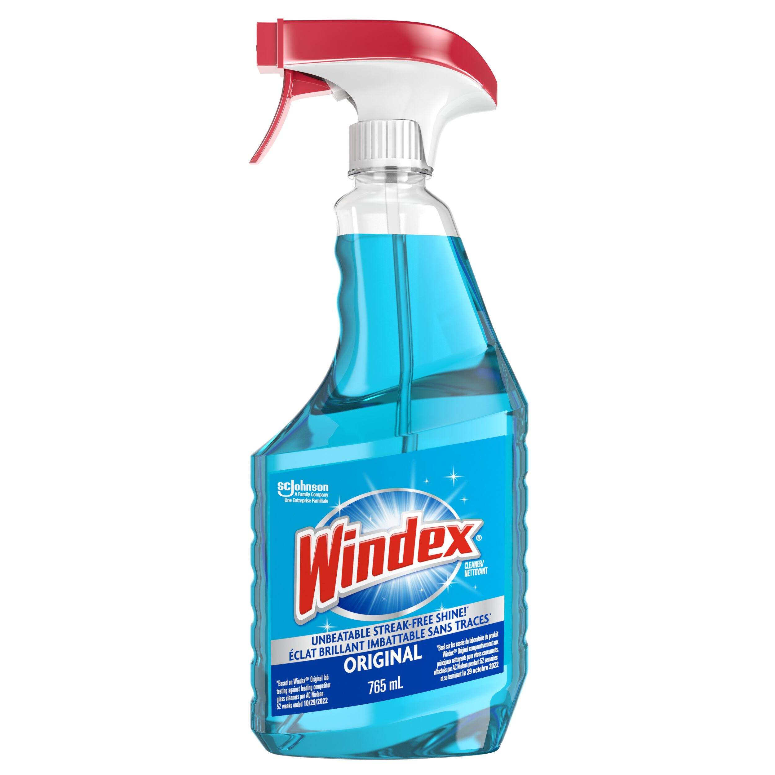 Windex Original Glass and Window Cleaner Spray, 765-mL Front_Flat