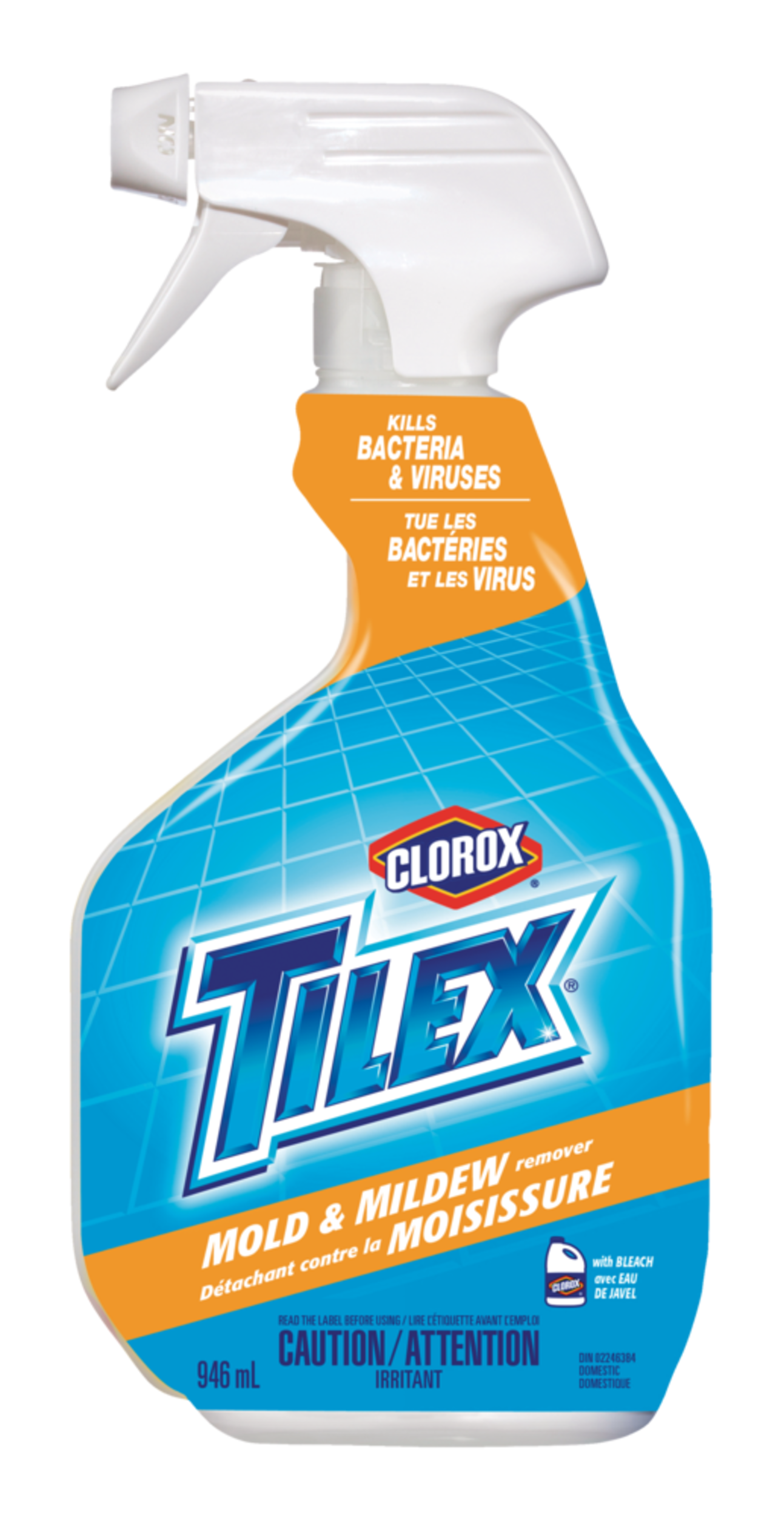 Clorox Tilex Mold and Mildew Remover Bathroom Spray Cleaner with Bleach