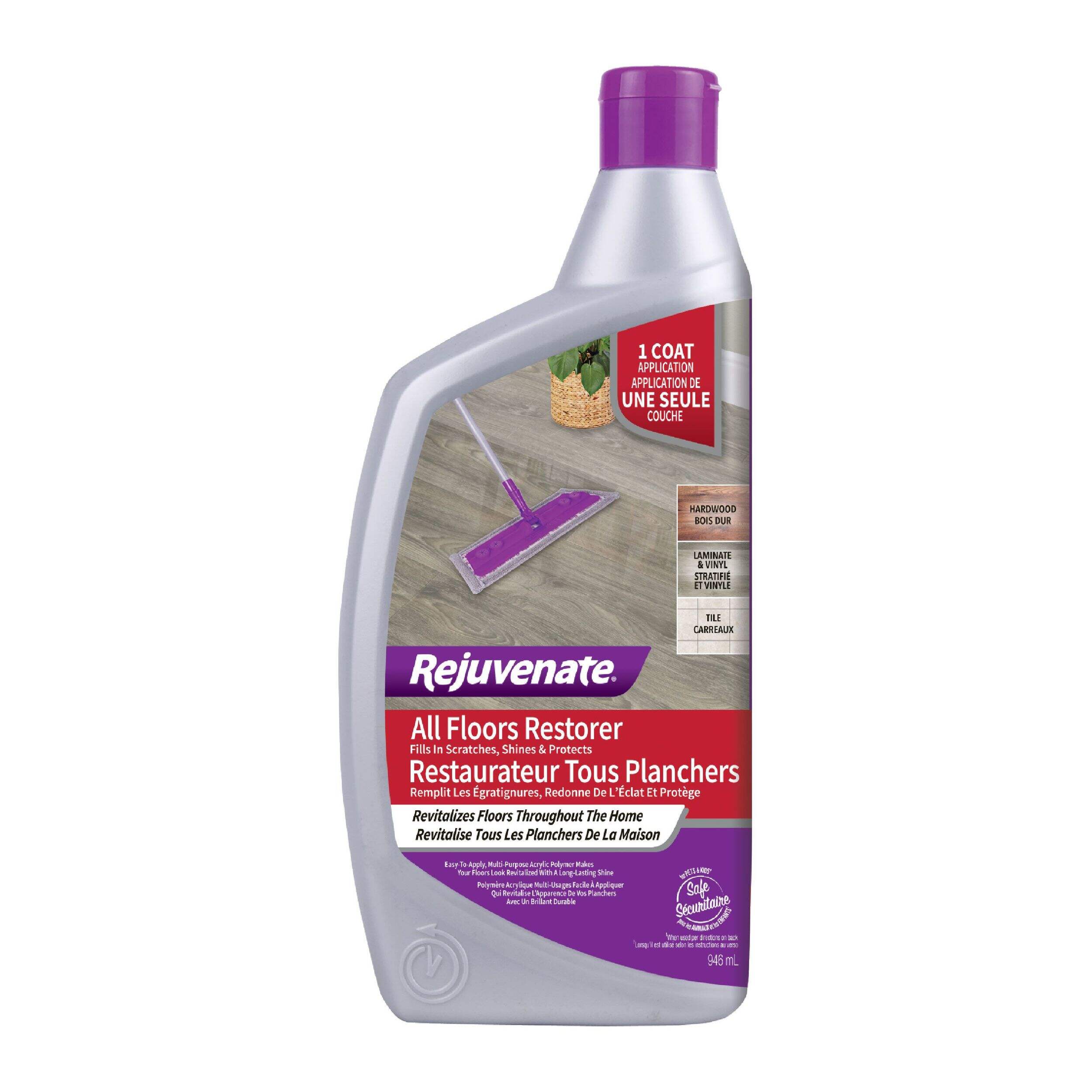 Restaurateur et protecteur de plancher Rejuvenate, 947 mL Front_Flat