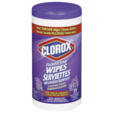 Clorox Disinfecting Lavender Wipes, 75-Pk Front_Elevated