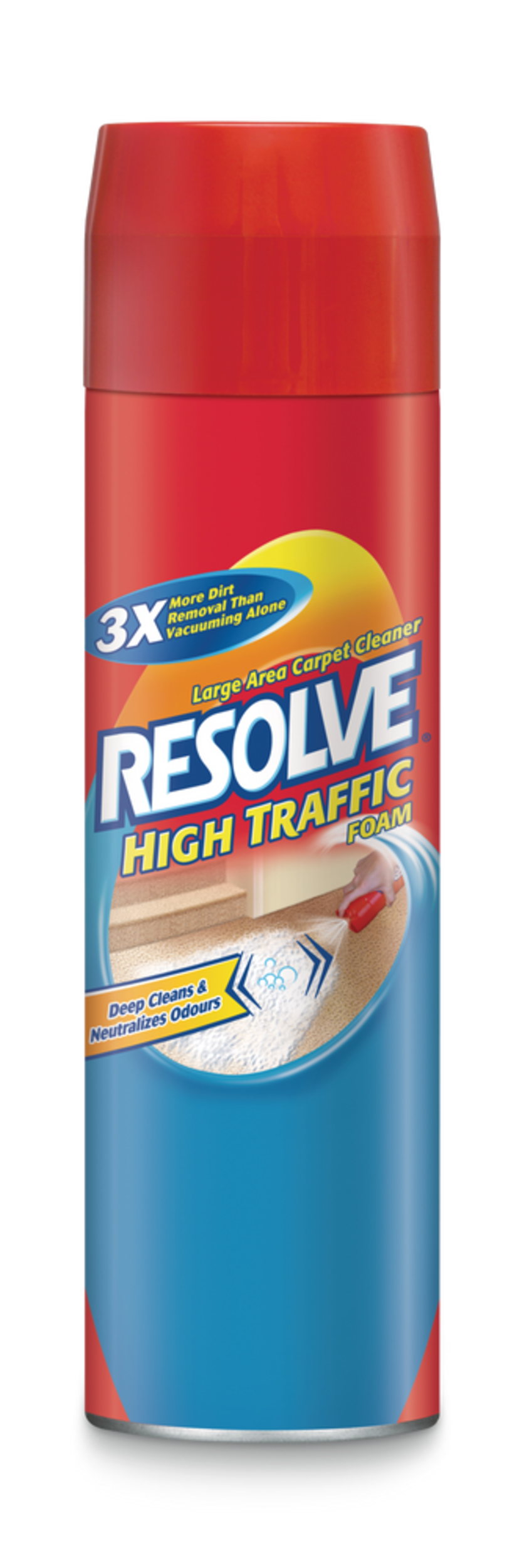 Resolve High Traffic Large Area Foam Carpet Cleaner, 623g Canadian Tire