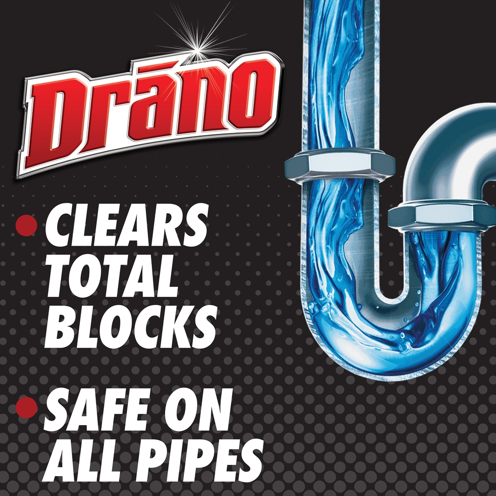 Drano Snake Plus Drain Cleaning Kit & Clog Remover, 19in Wand Tool