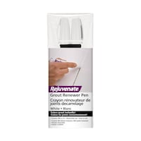 Rejuvenate Grout Renewer Pen/Marker, 2-pk, White Front_Flat