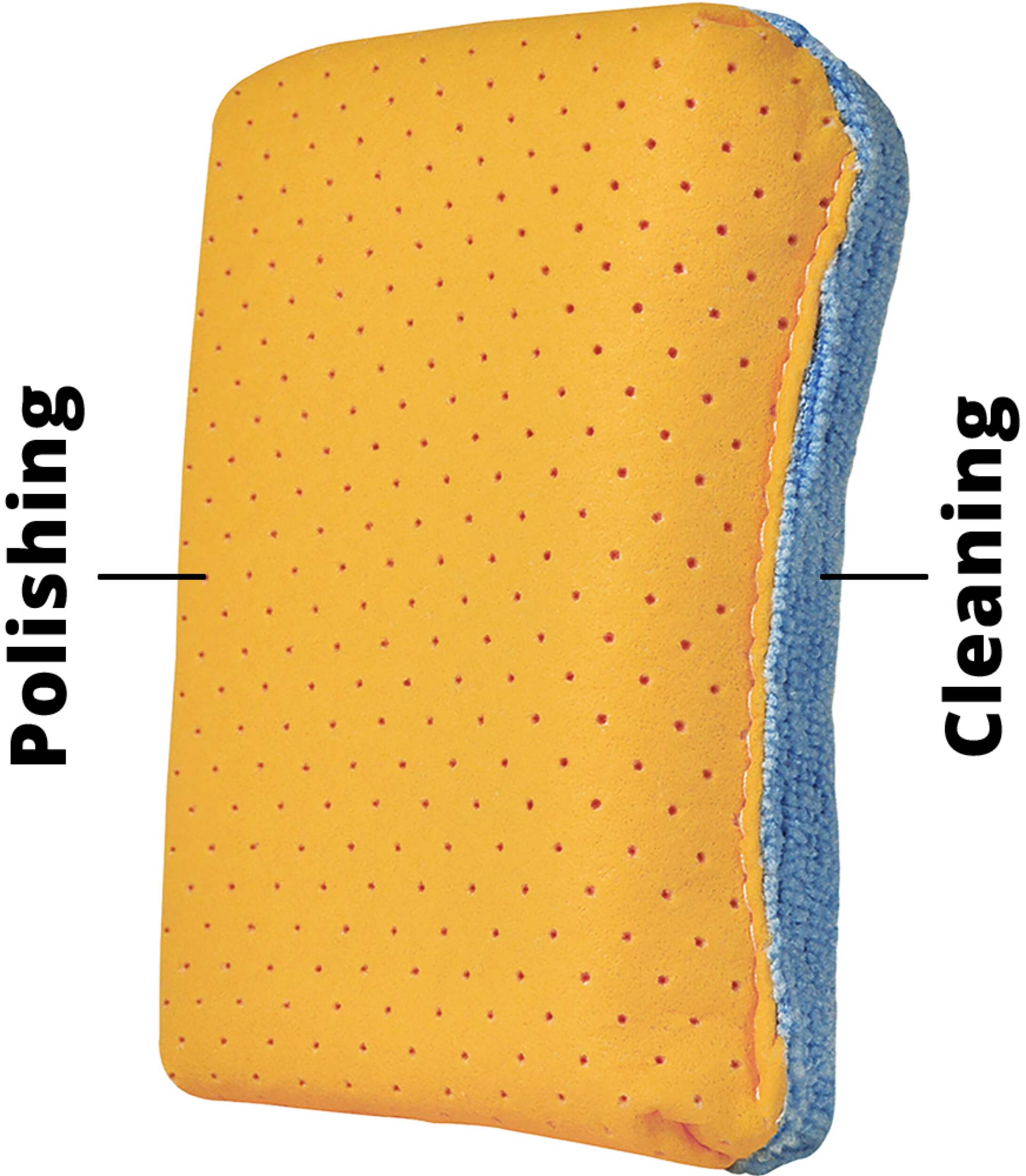 Rejuvenate Microfibre & Chamois Applicator Pad, 1-pk Front_Angled_Left