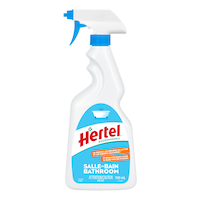 Hertel Bathroom Cleaner Spray, Biodegradeable, 700-mL Front_Flat