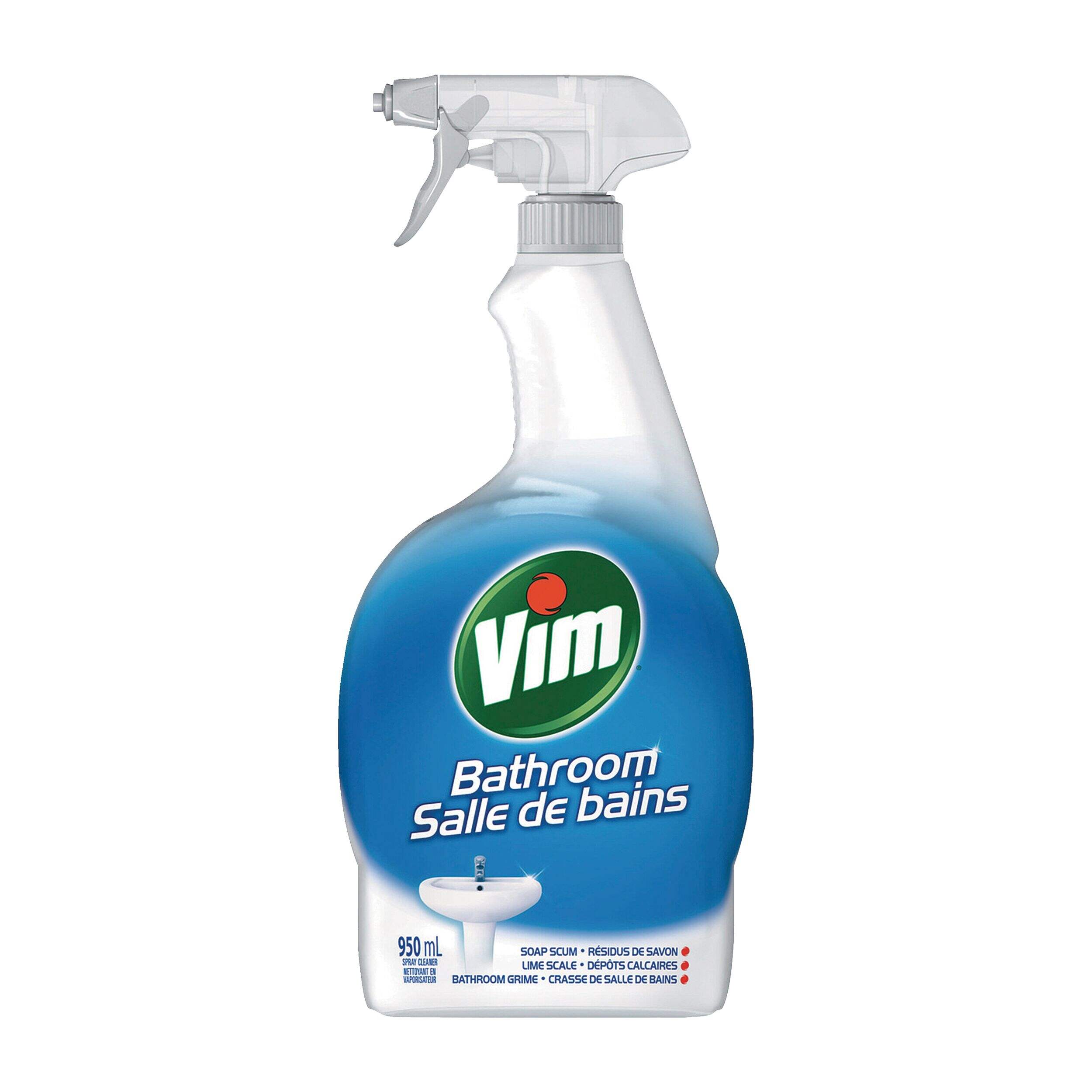 Vim Bathroom Cleaner Spray, 950-mL Front_Flat