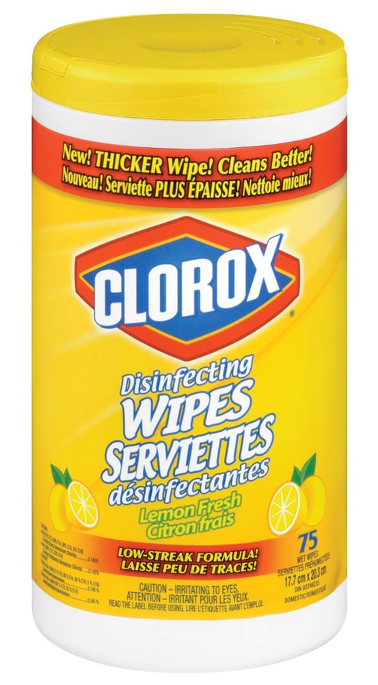 Clorox Disinfecting Wipes, Lemon Scent Canadian Tire